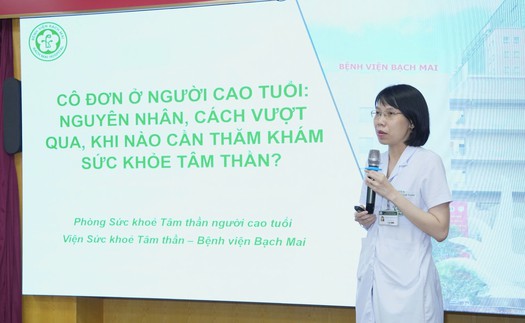 Người cao tuổi đổ bệnh vì cô đơn