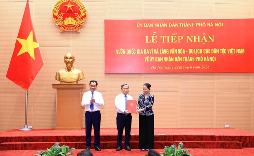Hà Nội tiếp nhận Vườn quốc gia Ba Vì và Làng Văn hóa - Du lịch các dân tộc Việt Nam: Mở ra không gian phát triển mới cho Thủ đô xanh và giàu bản sắc 