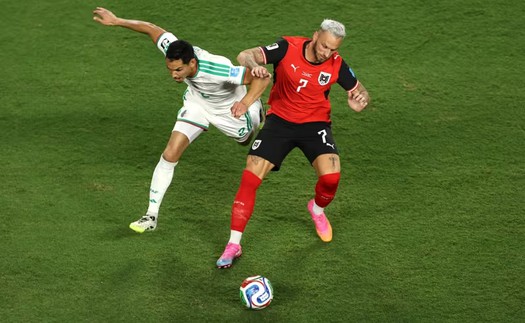 Algeria và Áo dắt tay nhau đi tiếp sau trận hòa kịch tính ở World Cup 2026, Iran bị loại