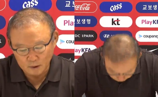 HLV Park Hang Seo thay mặt ĐT Hàn Quốc cúi đầu xin lỗi sau khi bị loại ở World Cup 2026