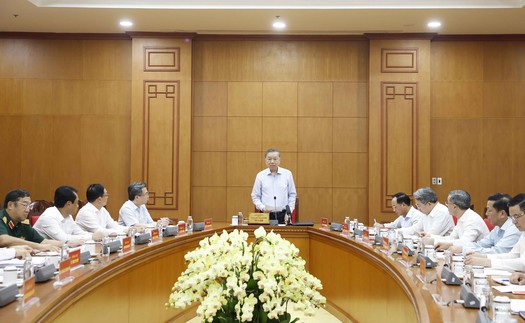 Tổng Bí thư, Chủ tịch nước Tô Lâm: Tạo nền căn bản để chuyển từ ứng phó thiên tai sang quản trị rủi ro thiên tai