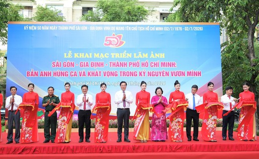 Triển lãm Sài Gòn - Gia Định - Thành phố Hồ Chí Minh: Bản anh hùng ca kỷ nguyên vươn mình