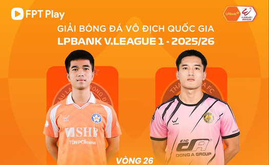 Link xem trực tiếp bóng đá Đà Nẵng vs Thanh Hóa 18h00 hôm nay, V.League vòng 26