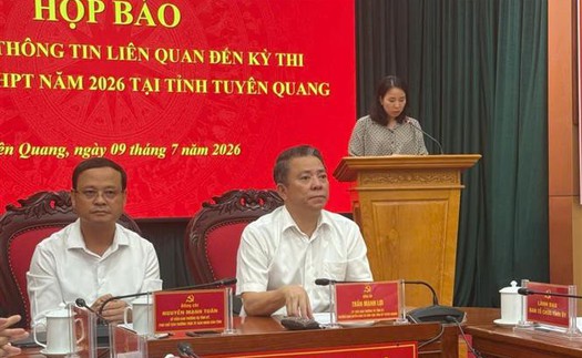 Việc đăng ký xét tuyển của thí sinh THPT Chuyên Tuyên Quang không làm ảnh hưởng đến thí sinh khác