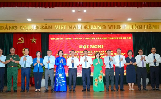Hà Nội thí điểm mô hình “xã, phường xã hội chủ nghĩa”