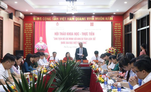 Chủ tịch Hồ Chí Minh với Khu Di tích lịch sử quốc gia đặc biệt Đền Hùng