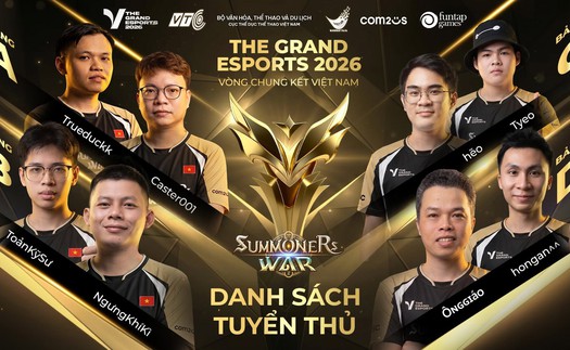 The Grand Esports 2026: Ngày hội lớn của thể thao điện tử Việt Nam