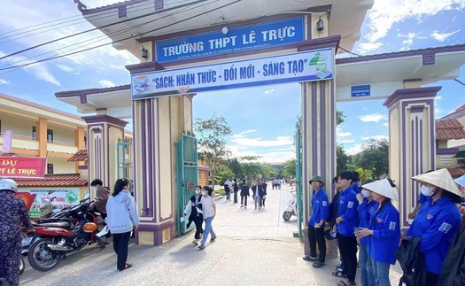 Điều tra mở rộng vụ tiêu cực trong thi tốt nghiệp THPT tại Quảng Trị