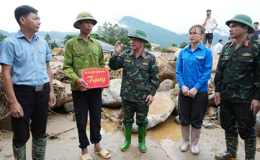 Điểm tựa của người dân vùng lũ Mường Than