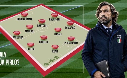 Đội tuyển Italy của Pirlo sẽ như thế nào?