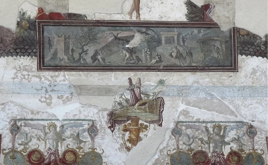 Tái hiện trần phòng tiệc Pompeii sau gần 2.000 năm