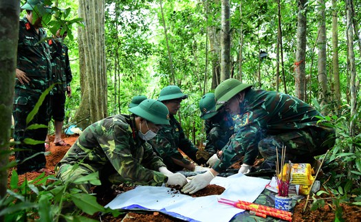 Chủ tịch UBND tỉnh Quảng Trị: Tìm kiếm, quy tập hài cốt liệt sĩ là trách nhiệm thiêng liêng trước các thế hệ cha anh