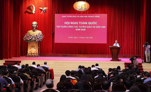 Tiếp tục đổi mới toàn diện công tác tuyên giáo và dân vận, đáp ứng yêu cầu phát triển đất nước