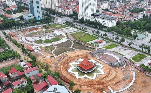 Bắc Ninh khẩn trương hoàn thành các hạng mục Dự án Công viên Văn Miếu trước ngày 15/8