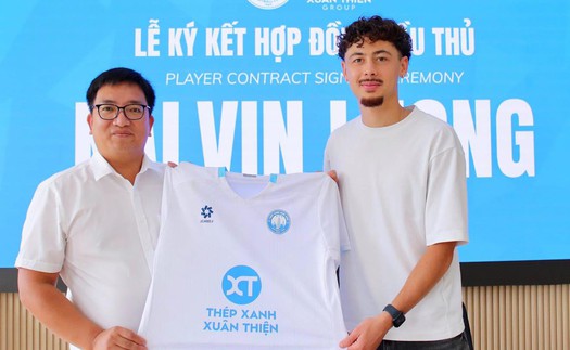 CLB Nam Định chiêu mộ tiền đạo Việt kiều Pháp Kalvin Luong