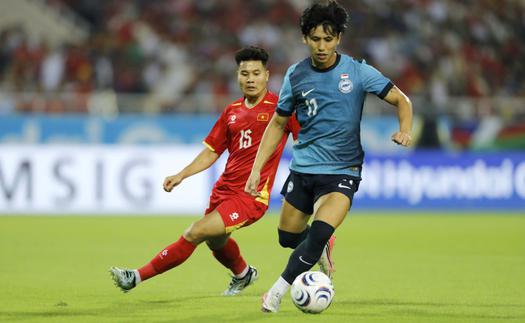 Báo Singapore: 'Trận hòa quả cảm trước đội tuyển Việt Nam'