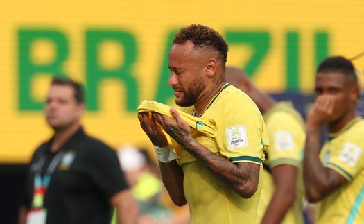 Neymar từ giã ĐT Brazil sau trận thua Na Uy ở World Cup 2026