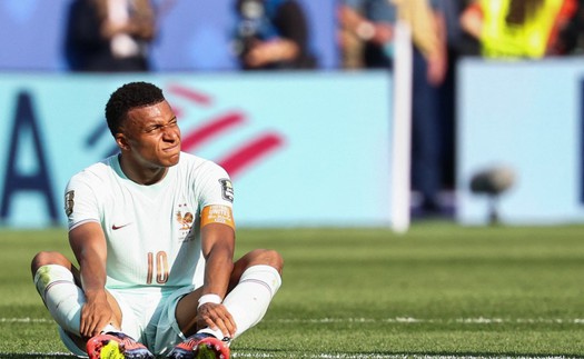 Mbappe chấn thương khiến CĐV Pháp lo sốt vó