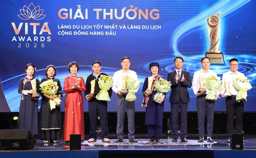 106 tổ chức tiêu biểu nhận Giải thưởng VITA Awards 2026