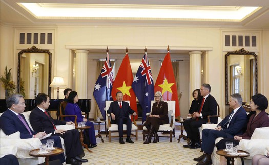Lễ đón Tổng Bí thư, Chủ tịch nước Tô Lâm thăm cấp Nhà nước Australia