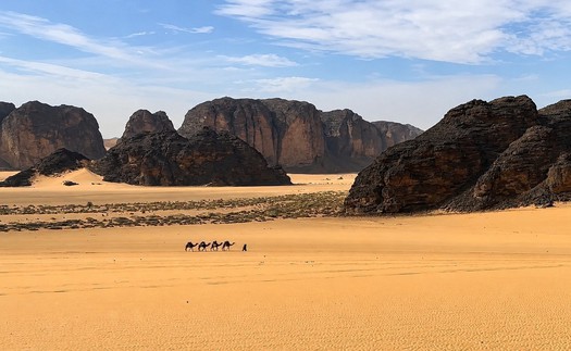 Tassili n’Ajjer - “Bảo tàng ngoài trời” trên sa mạc Sahara