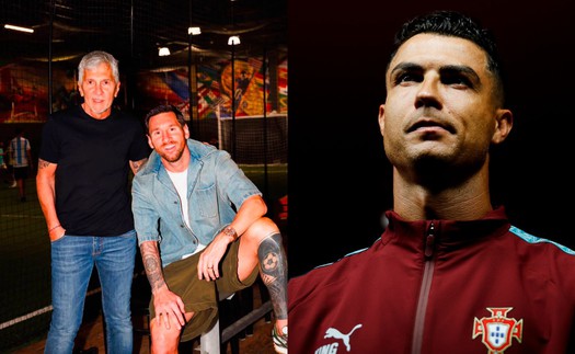 Messi được Ronaldo động viên sau bức tâm thư về người cha quá cố