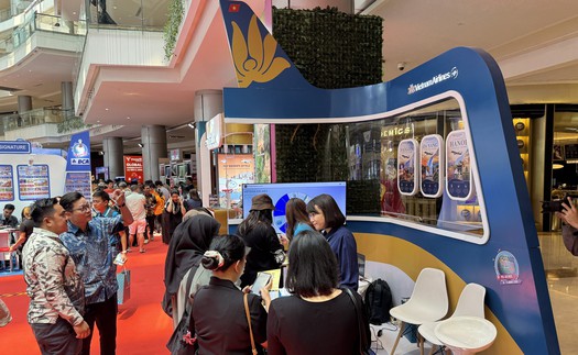 Việt Nam tạo dấu ấn tại hội chợ du lịch ở Indonesia
