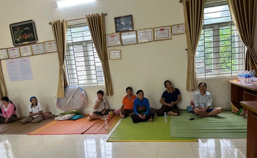 Ứng phó bão số 4: Thanh Hóa kích hoạt phương án sơ tán người dân đến nơi an toàn