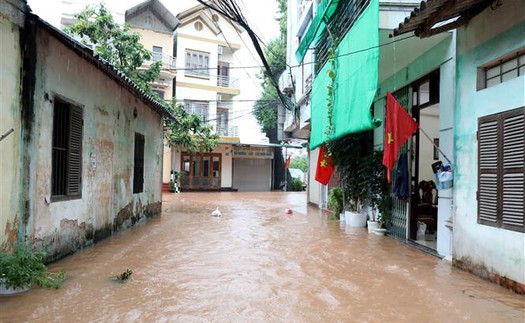 Lạng Sơn di dời toàn bộ người dân vùng ngập sâu ven sông Kỳ Cùng