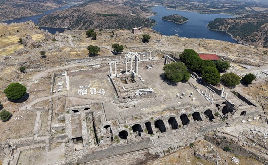 Thành cổ Bergama tại Thổ Nhĩ Kỳ lưu giữ dấu ấn nhiều nền văn minh