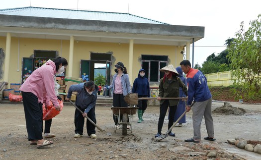 Mường Than - Lai Châu: Dựng lại mái trường sau lũ dữ, sẵn sàng đón trẻ vào năm học mới