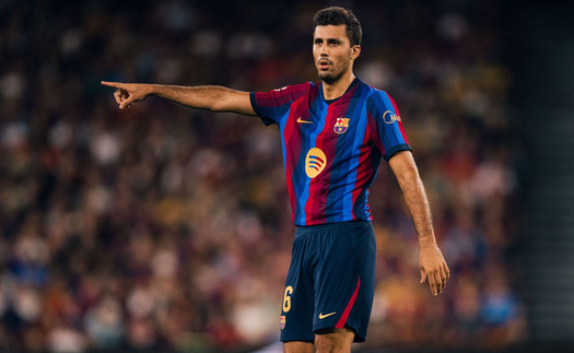Rodri ra mắt, Barcelona giành chiến thắng với tỉ lệ cầm bóng 70%