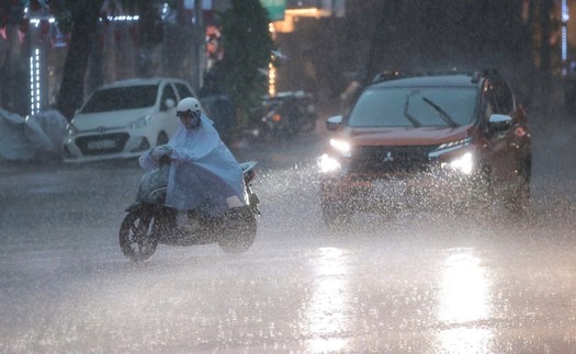 Dự báo thời tiết dịp nghỉ lễ 2/9: Nhiều khu vực có mưa to