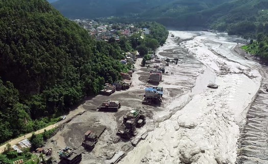 Chưa ghi nhận người Việt Nam thương vong trong lũ quét tại Nepal và Trung Quốc