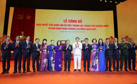Đổi tên Đảng bộ tỉnh Quảng Ninh thành Đảng bộ thành phố Quảng Ninh