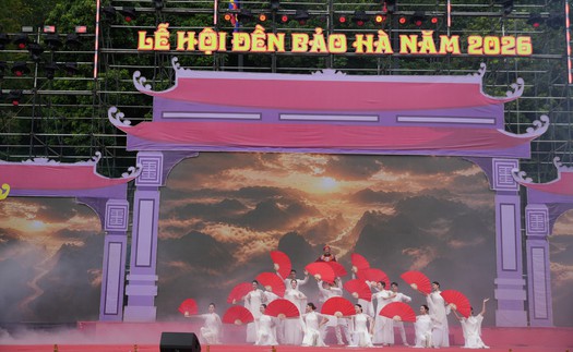 Lễ hội đền Bảo Hà 2026 thu hút hàng vạn du khách