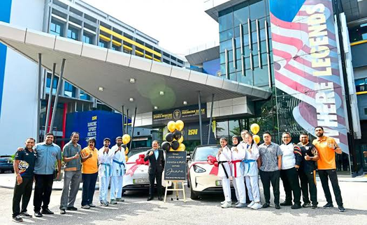 Karate Malaysia treo thưởng ô tô điện cho VĐV giành HCV ASIAD 2026