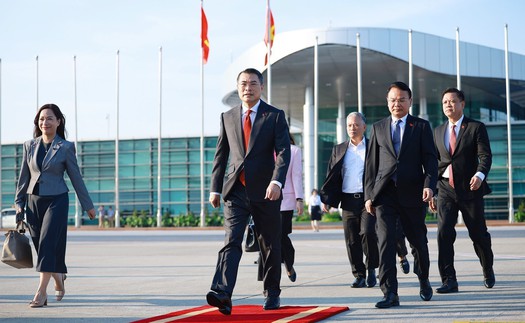 Thủ tướng Lê Minh Hưng lên đường dự Hội nghị thượng đỉnh BRICS lần thứ 18