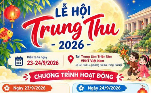 Nhiều trải nghiệm tại Lễ hội Trung thu - 2026 ở Hà nội