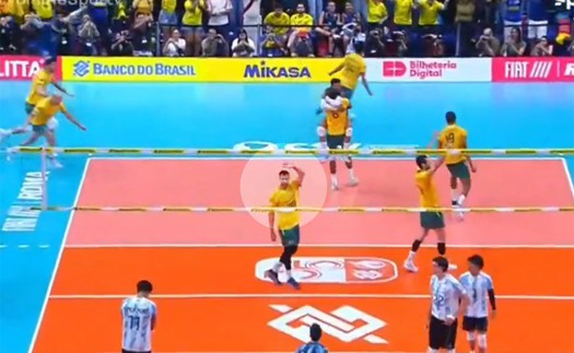 Brazil và Argentina ẩu đả sau trận chung kết bóng chuyền Nam Mỹ