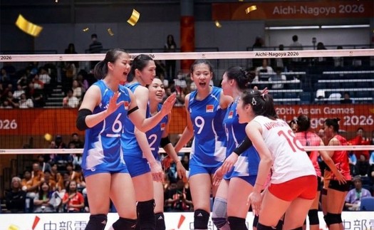 ASIAD 2026: Thắng dễ Nhật Bản, Trung Quốc lần thứ ba liên tiếp giành HCV bóng chuyền nữ