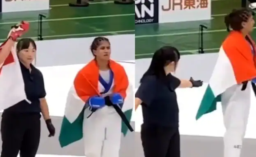 Võ sĩ Ấn Độ gây tranh cãi vì không bắt tay đối thủ sau thất bại tại ASIAD 2026