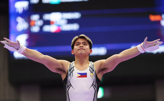 Nhà vô địch Olympic Carlos Yulo lần đầu giành HCV ASIAD, giúp Philippines giải 'cơn khát vàng'