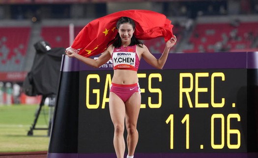 "Ngọc nữ" 17 tuổi của điền kinh Trung Quốc phá kỷ lục ASIAD tồn tại 24 năm