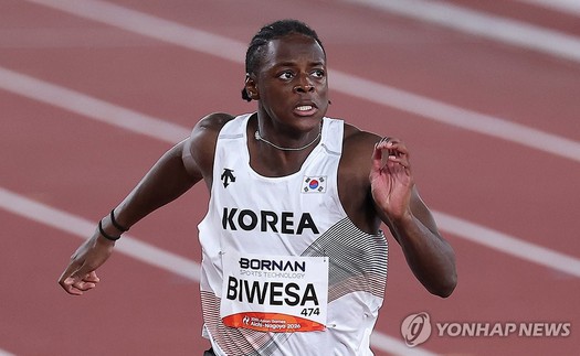 ASIAD 2026: Hai VĐV điền kinh gốc Phi của Hàn Quốc cùng có thành tích chạy giống nhau