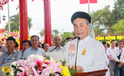 Đại lễ Hội yến Diêu Trì Cung: Giữ gìn nét văn hóa, tín ngưỡng Cao Đài​