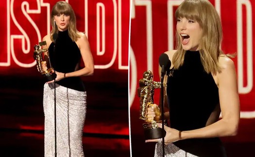 MTV VMA 2026: Taylor Swift trở thành nghệ sĩ được trao nhiều giải nhất lịch sử