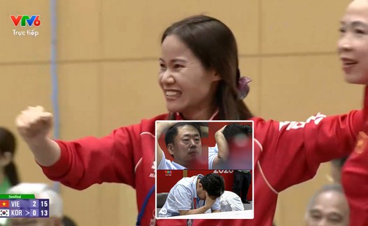 ASIAD 2026: Cầu mây đôi nữ Việt Nam giành vé vào chung kết, HLV Hàn Quốc bật khóc ngay trên sân đấu
