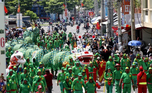 Đặc sắc Lễ hội Trung Nguyên Kiến Tiêu Nghinh ông Quan Thánh Đế Quân xuất du