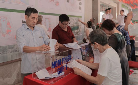 Hà Nội lấy ý kiến người dân điều chỉnh quy hoạch khu vực hồ Hoàn Kiếm